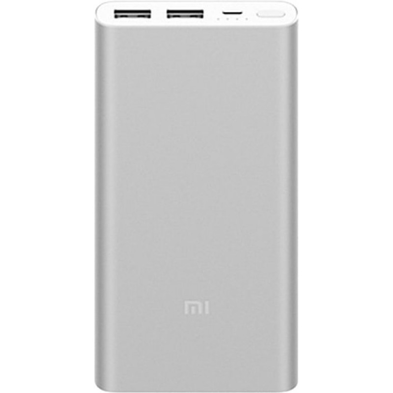 Внешний аккумулятор Xiaomi Mi Power Bank 2i 10000 mAh Silver PLM09ZM